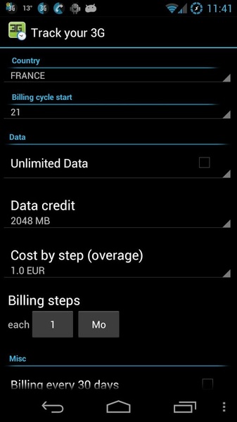Track your 3G - Preview 1