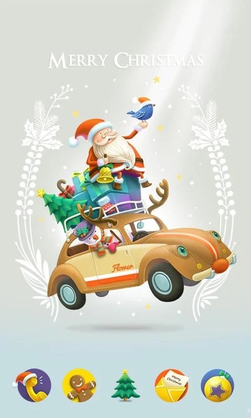 Christmas GOLauncher EX Theme - Preview 4