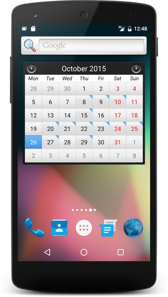 Widget Calendario Mes - Preview 3