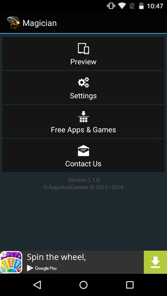 Magician Free Live Wallpaper - Preview 1