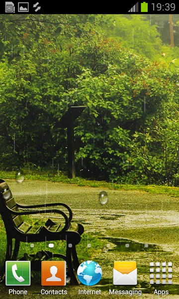 My Photo Rain Live Wallpaper - Preview 2
