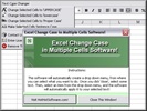 Excel change case in multiple cells to uppercase, lowercase or proper case Software! screenshot 1
