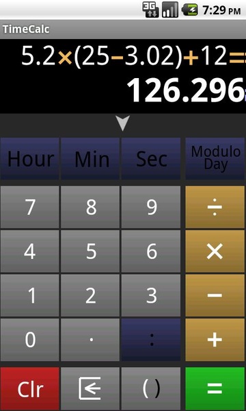 TimeCalc - Preview 3
