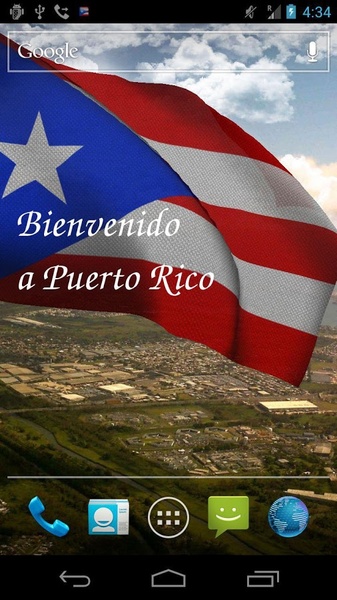 3D Puerto Rico Flag LWP - Preview 7