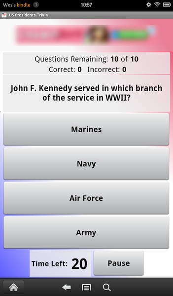 US Presidents Trivia - Preview 3