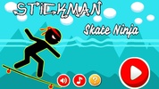 Stickman Skate Ninja screenshot 1
