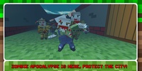 Shooting Zombie Blocky Gun Warfare screenshot 8