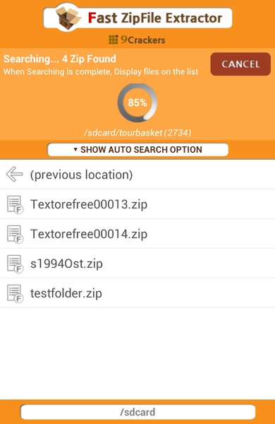 Fast ZipFile Extractor - Preview 6