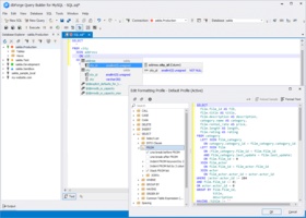 dbForge Query Builder for MySQL screenshot 2