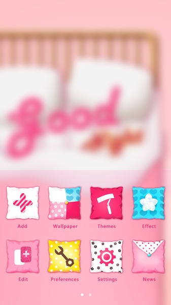 Good Night GOLauncher EX Theme - Preview 1