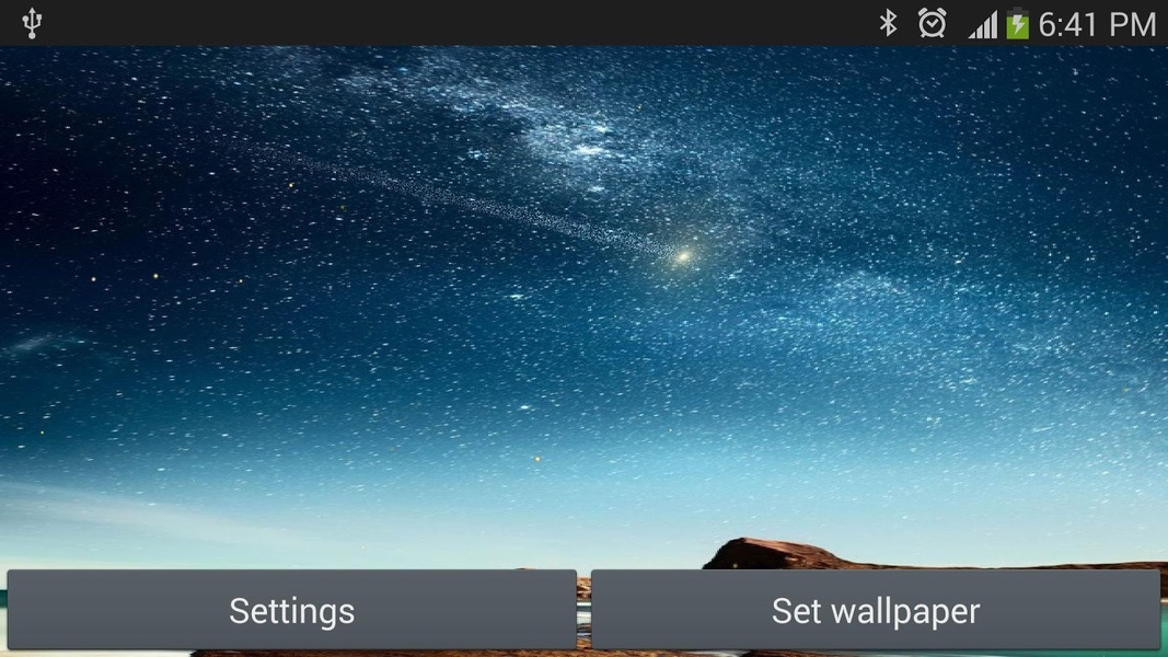 Star flying live wallpaper - Preview 4