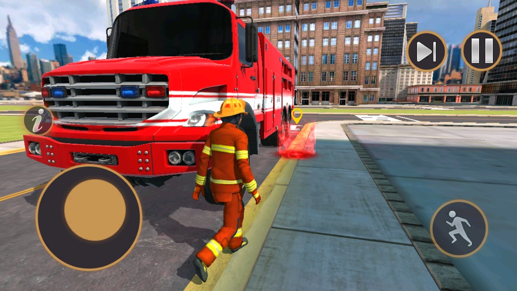 911 Rescue Fire Truck Games 3D - Preview 1