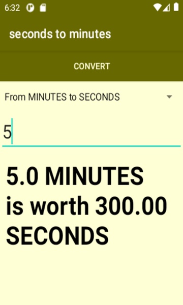 seconds to minutes converter - Preview 1