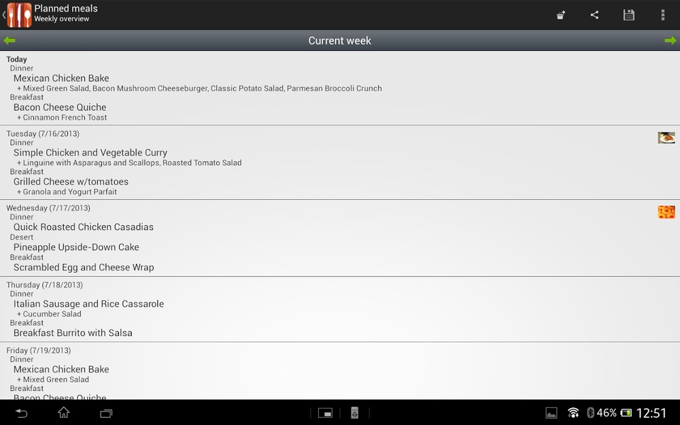 Food Planner - Preview 11