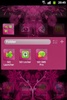 GO Launcher Theme Pink Flowers screenshot 1