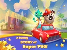 Super Pug Story Match 3 puzzle screenshot 11