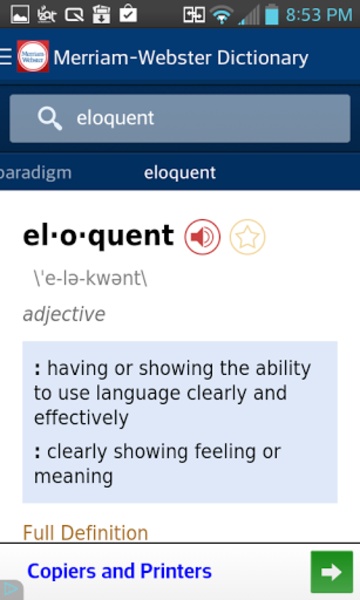 Merriam-Webster Dictionary - Preview 7