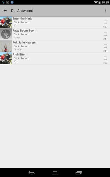 Music Explorer - Preview 4