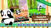 Panda Pet Live Wallpaper Free screenshot 1
