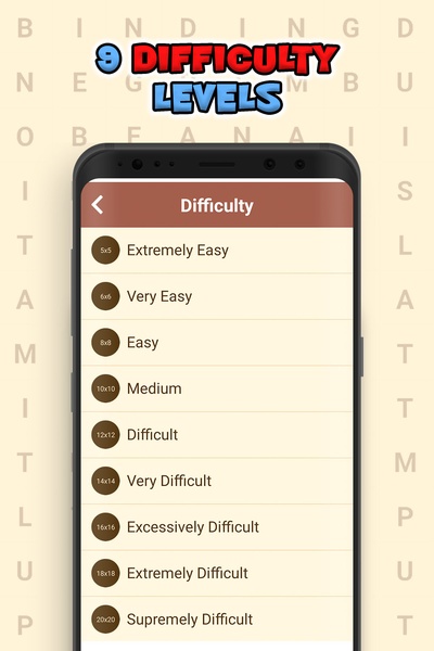 Practice English Word Search - Preview 3