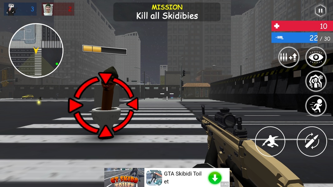 Toilet Rush - Skibidi Shooting - Apps on Google Play