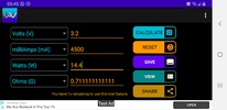 Volt Amp Watt Calculator screenshot 2