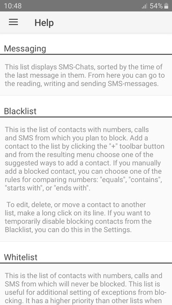 Call Blocker Blacklist - Preview 2
