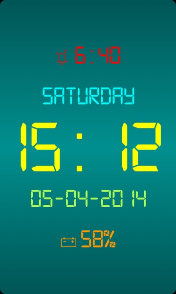 Dock Station Digital Clock - Preview 2