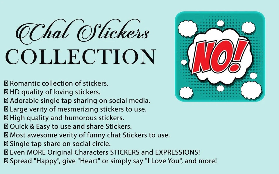 Chat Stickers Collection - Preview 1