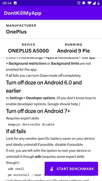 DontKillMyApp - Preview 2