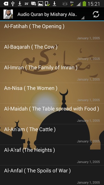 Audio Quran by Mishary Alafasy - Preview 4
