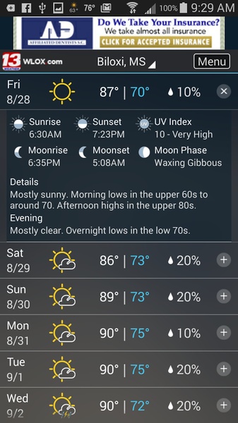 WLOXWeather - Preview 3