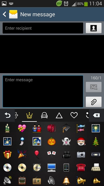 GO Keyboard Black and White Theme - Preview 14