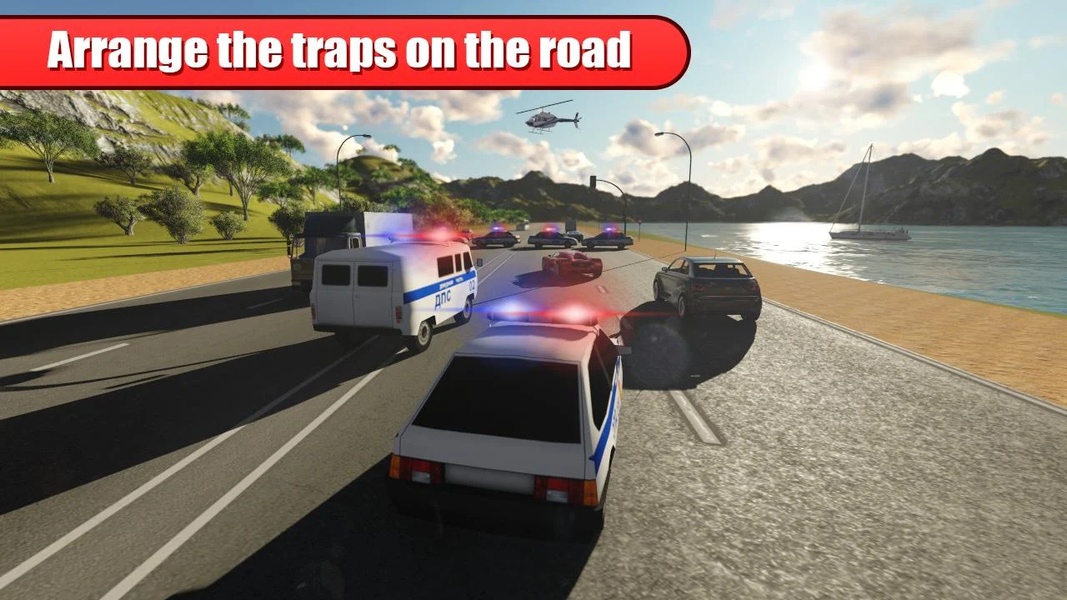Racing on Lada Vaz Police 3D - Preview 1