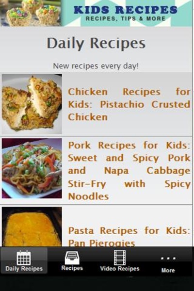 Kids Recipes - Preview 4