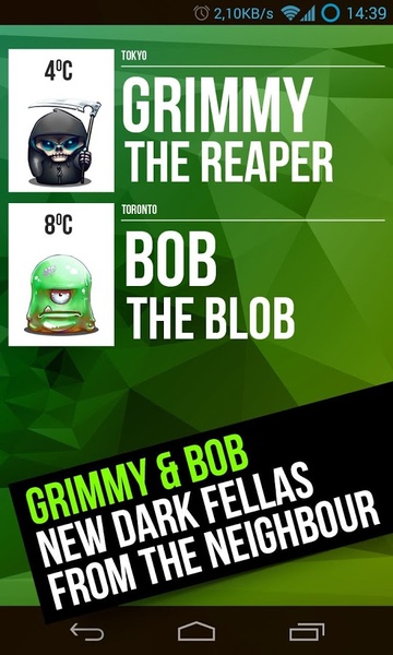 Grumpy Weather Widget - Preview 5