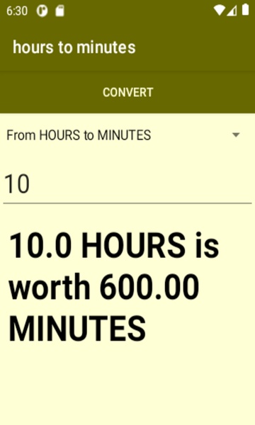 hours to minutes converter - Preview 4