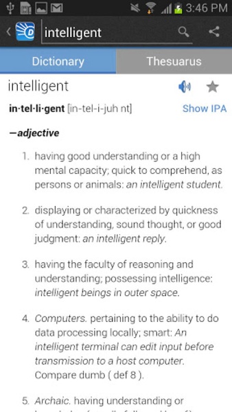 Dictionary.com - Preview 3
