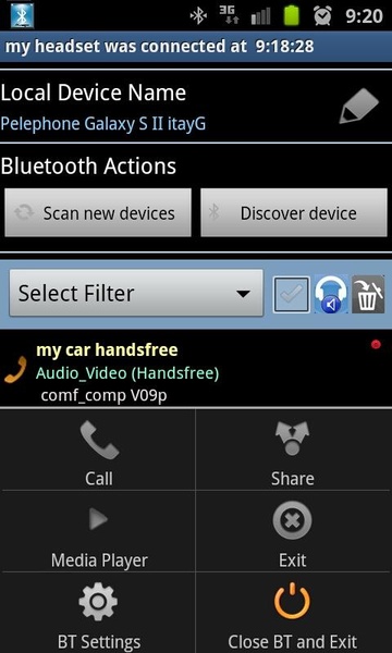 Bluetooth Manager - Preview 1