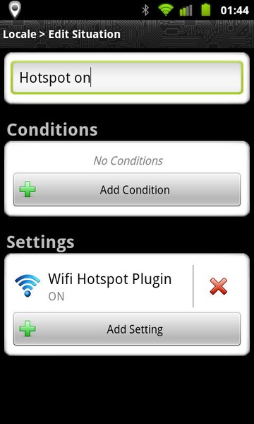Locale Wifi Hotspot Plugin - Preview 2