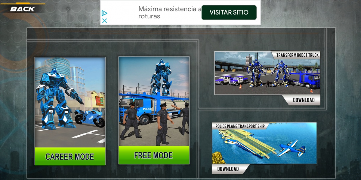 Police Robot Car Game - Preview 6