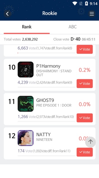 The 30th SMA Official Voting App - Preview 3
