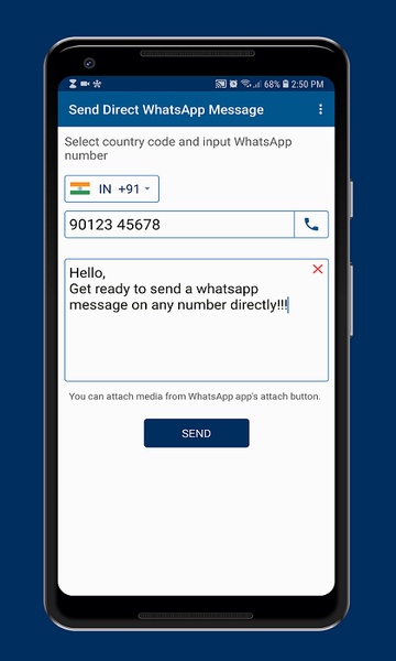 Direct Message for Whatsapp - Preview 2