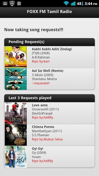 FOXX Tamil Radio - Preview 3