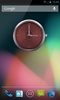 Iron Red - Clock Widget screenshot 1