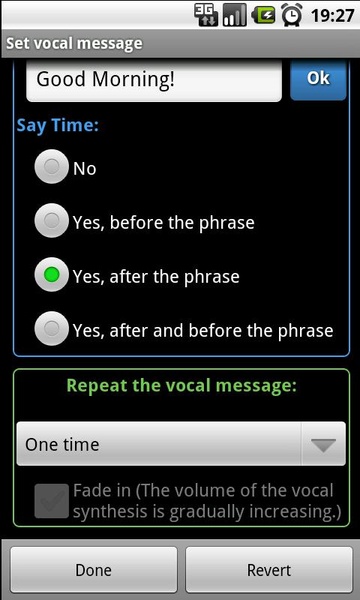 Talking Alarm Clock Pro Free - Preview 6