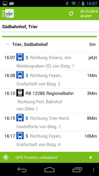 VRT Fahrplan - Preview 1