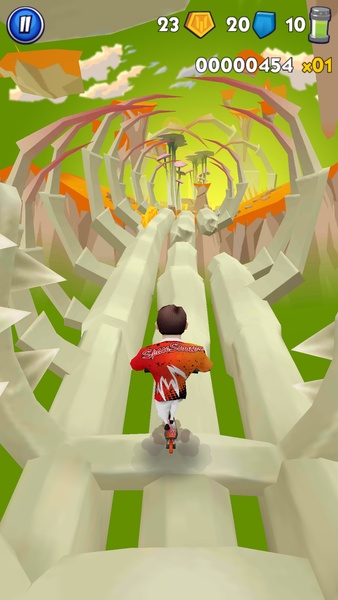 Messi Space Scooter Game - Preview 2