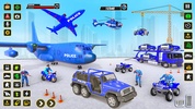 Police Car transporter Game 3D screenshot 6