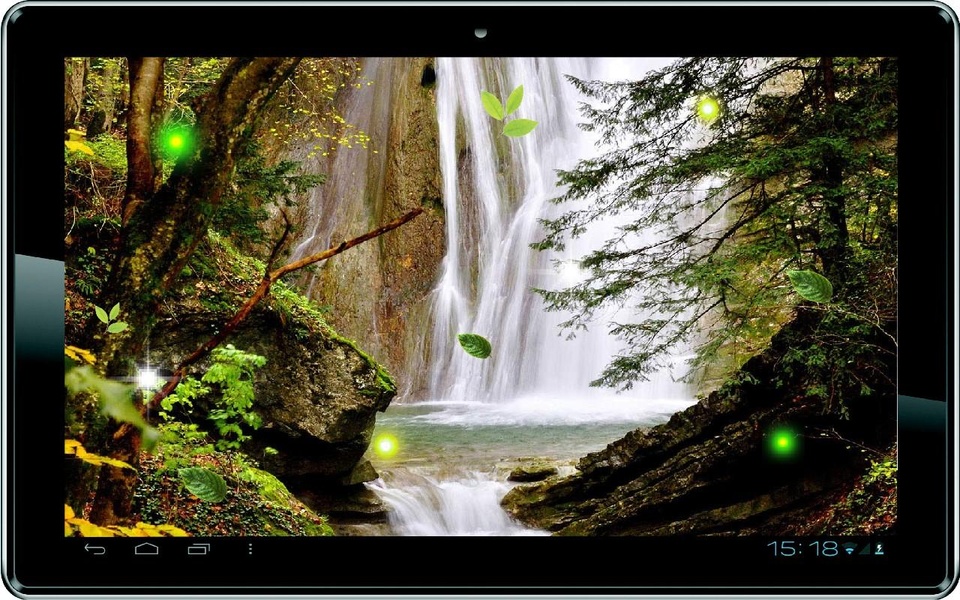 Waterfall Gold live wallpaper - Preview 4